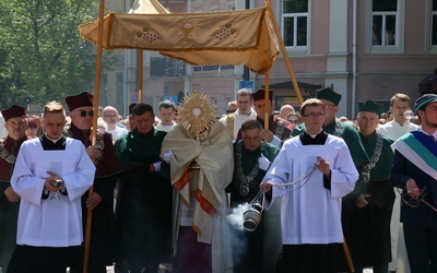 Centralna procesja Bożego Ciała w Lublinie