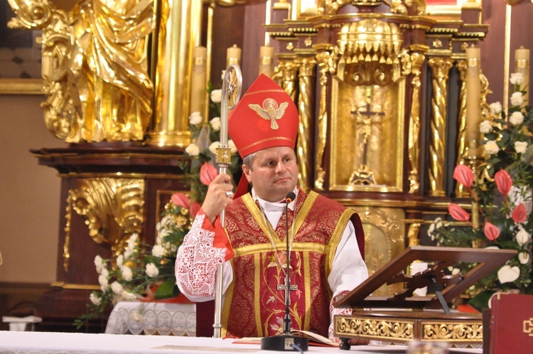 Bierzmowanie w Oleśnie