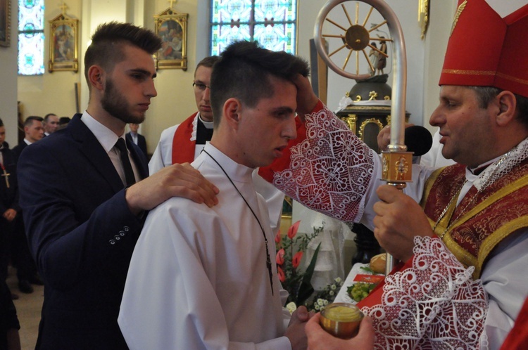 Bierzmowanie w Oleśnie