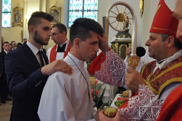 Bierzmowanie w Oleśnie