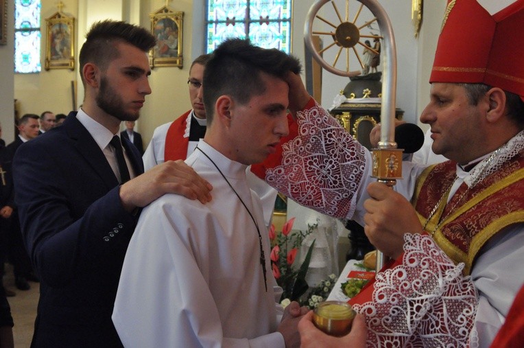 Bierzmowanie w Oleśnie