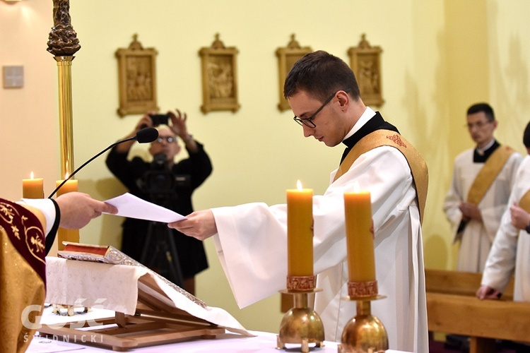 Pożegnanie diakonów 2018