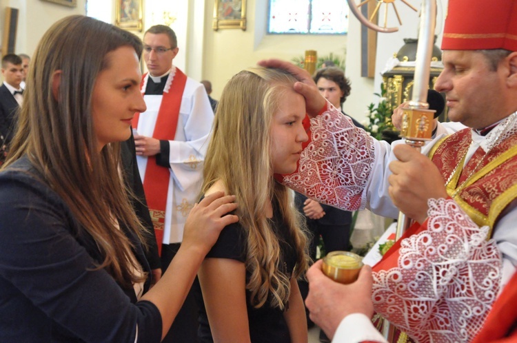 Bierzmowanie w Oleśnie