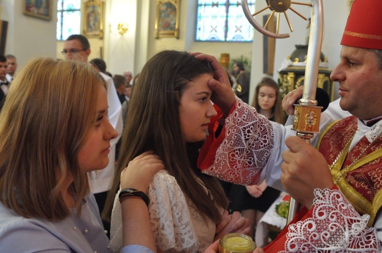 Bierzmowanie w Oleśnie