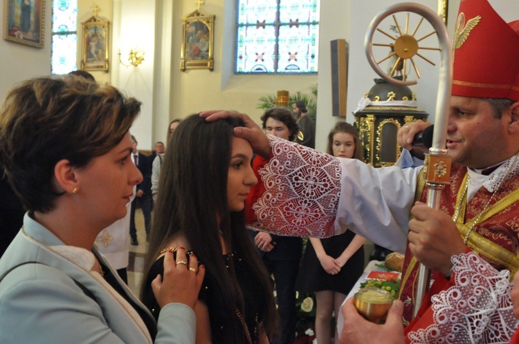 Bierzmowanie w Oleśnie