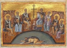 Miniatura przedstawiająca Sobór Nicejski II