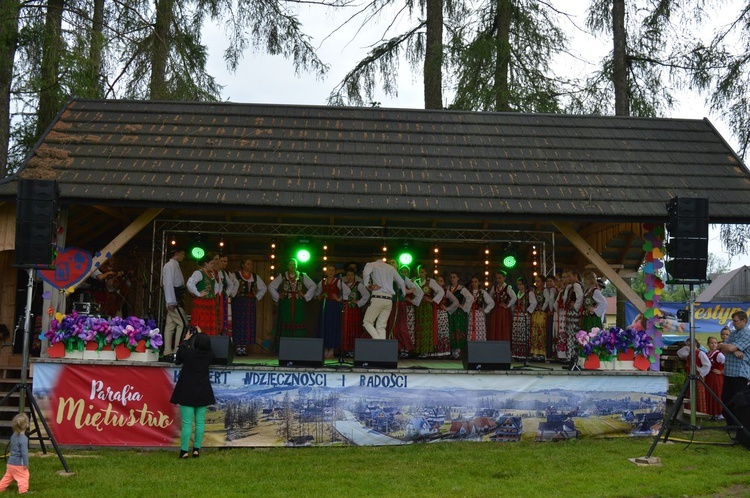 Koncert radości i dziękczynienia w Miętustwie