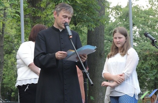 5. Marsz dla Życia i Rodziny w Bielsku-Białej 2018 - festyn Caritas