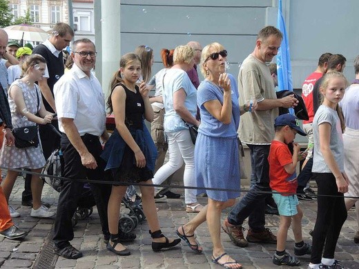 5. Marsz dla Życia i Rodziny w Bielsku-Białej 2018 - na trasie