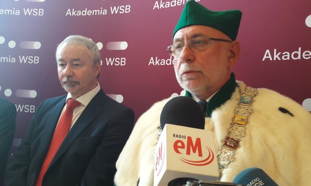 Prof. Wiesław Banyś wyróżniony przez WSB