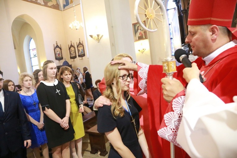 Bierzmowanie w Laskowej