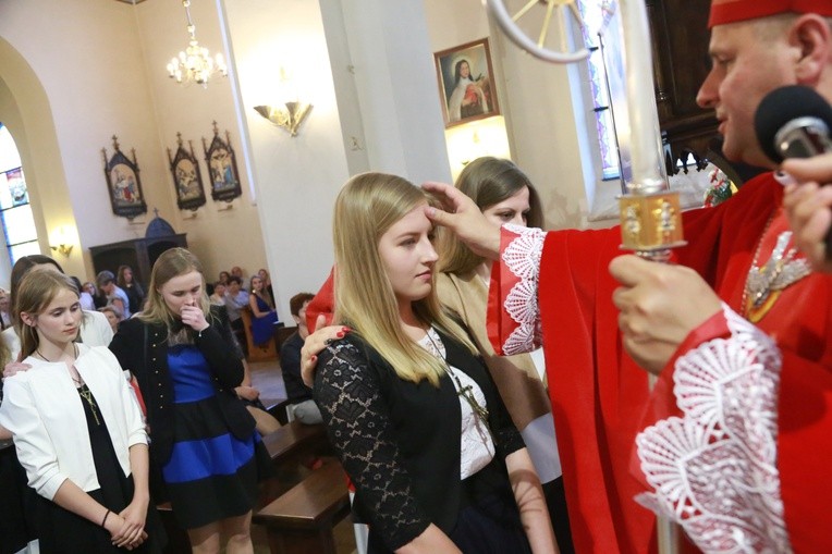 Bierzmowanie w Laskowej