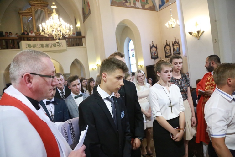 Bierzmowanie w Laskowej