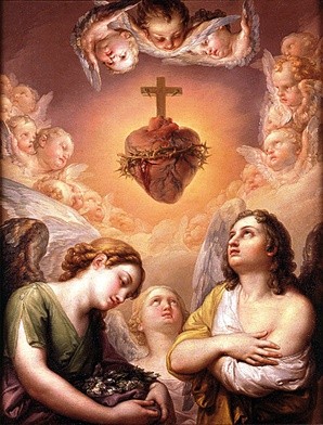Vicente López Portaña
Najświętsze Serce Jezusa 
adorowane przez anioły 
olej na płótnie, ok. 1795
Muzeum Sztuk Pięknych Walencja