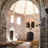 Na balkonie, zwanym emporą (w głębi), zasiadali królowie.