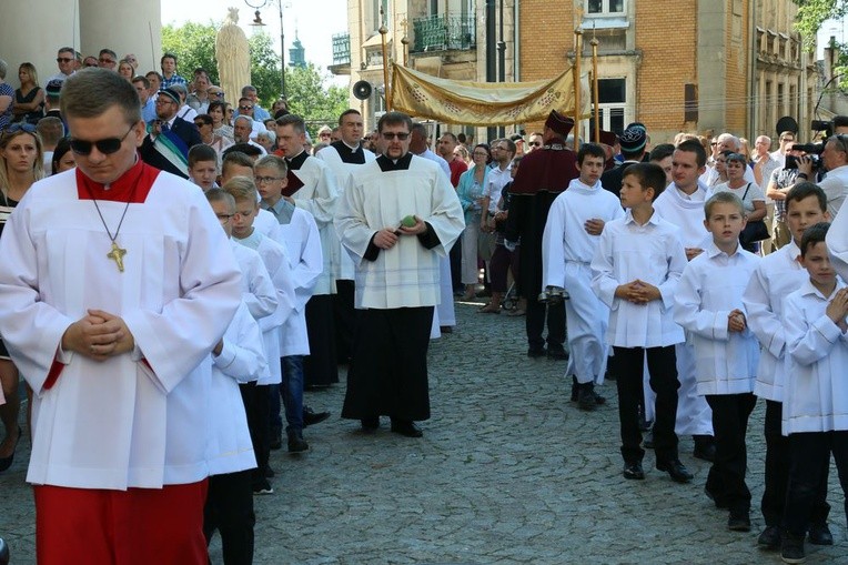 Centralna procesja Bożego Ciała w Lublinie