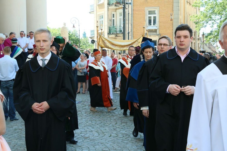 Centralna procesja Bożego Ciała w Lublinie