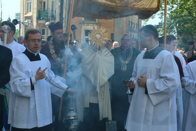 Centralna procesja Bożego Ciała w Lublinie