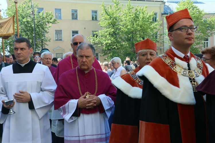 Centralna procesja Bożego Ciała w Lublinie