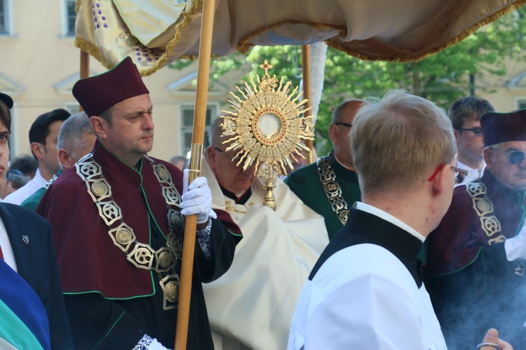 Centralna procesja Bożego Ciała w Lublinie