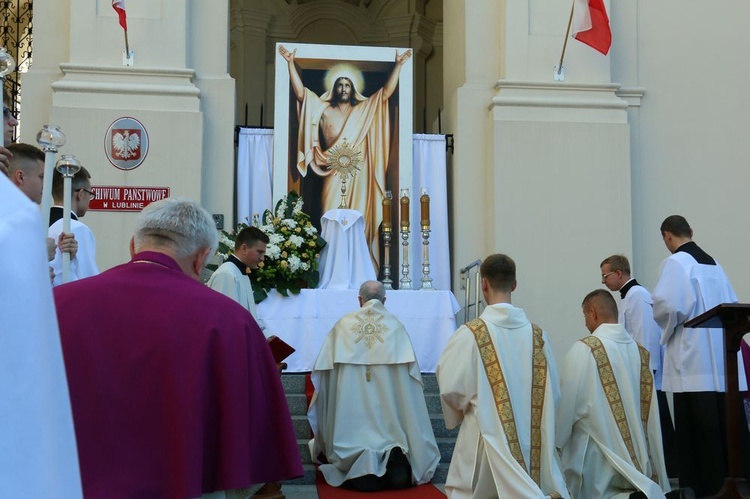 Centralna procesja Bożego Ciała w Lublinie