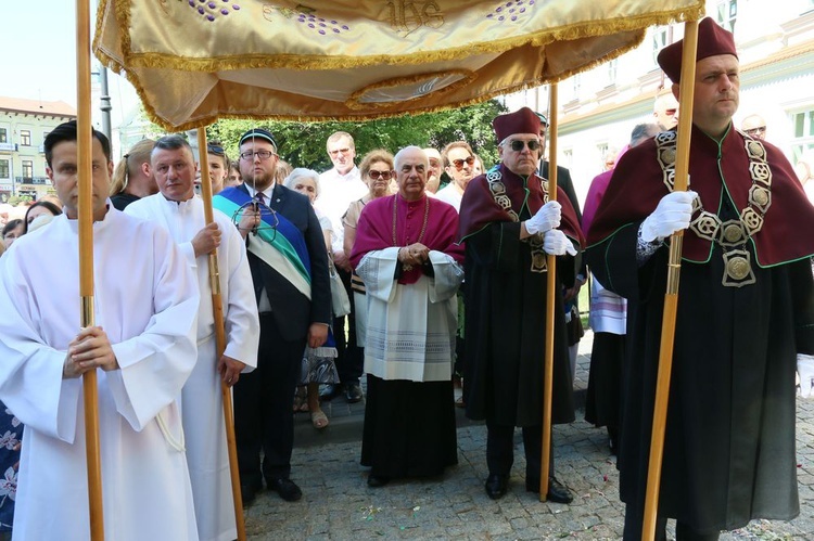 Centralna procesja Bożego Ciała w Lublinie