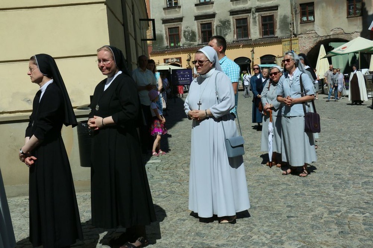 Centralna procesja Bożego Ciała w Lublinie