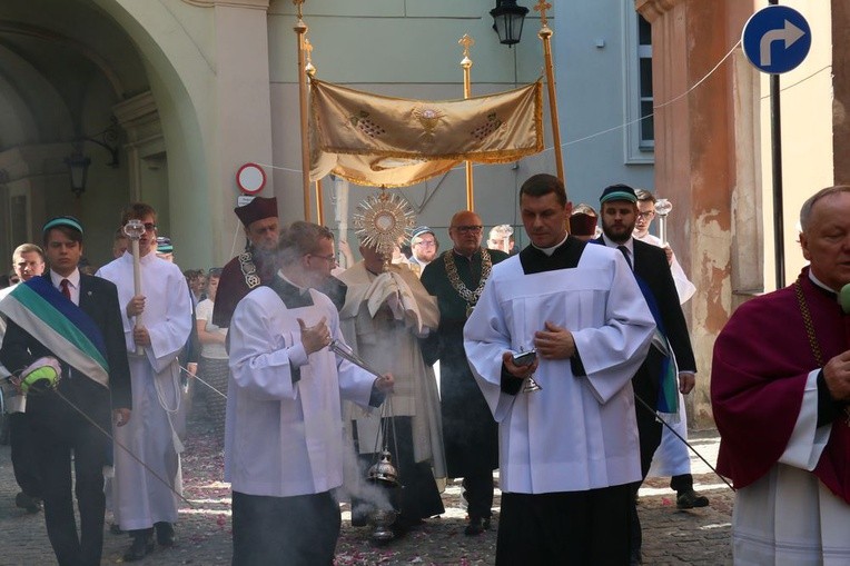 Centralna procesja Bożego Ciała w Lublinie