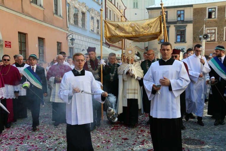 Centralna procesja Bożego Ciała w Lublinie