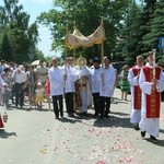 Procesja w parafii Trójcy Świętej w Lublinie