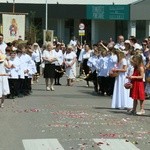 Procesja w parafii Trójcy Świętej w Lublinie