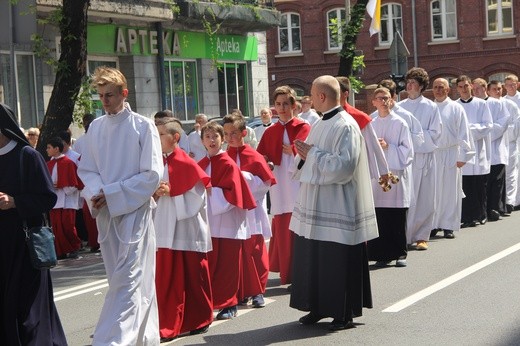 Boże Ciało w Katowicach