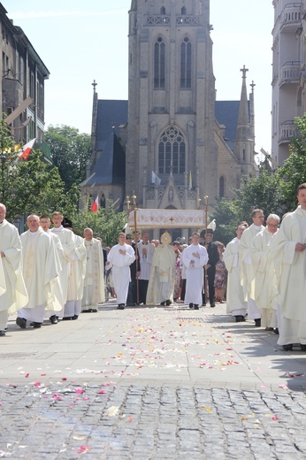 Boże Ciało w Katowicach