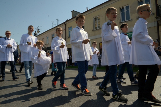 Boże Ciało w centrum Radomia