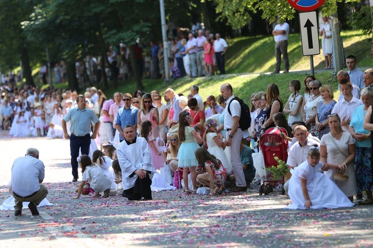 Procesja Bożego Ciała w Sandomierzu 