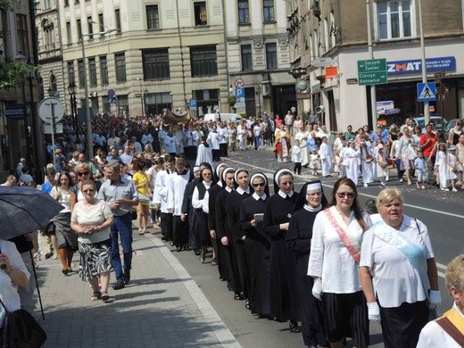 Boże Ciało w Bielsku-Białej 2018