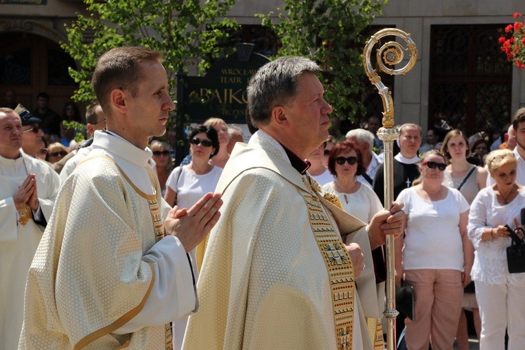 Centralna Procesja Bożego Ciała we Wrocławiu