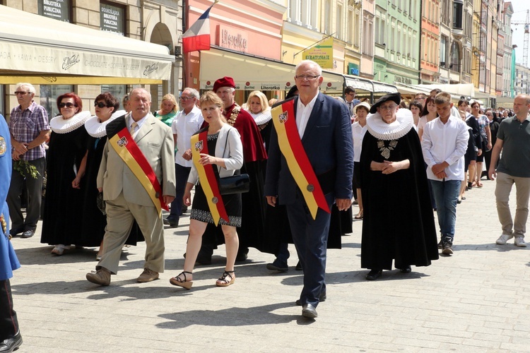 Centralna Procesja Bożego Ciała we Wrocławiu