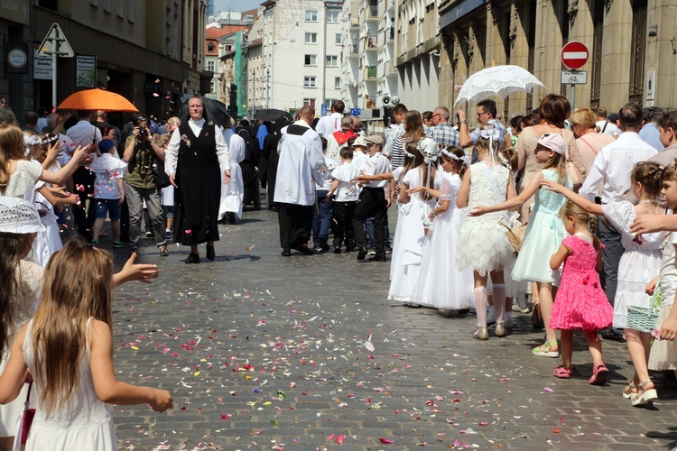 Centralna Procesja Bożego Ciała we Wrocławiu