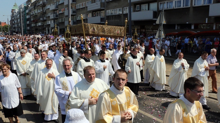 Centralna Procesja Bożego Ciała we Wrocławiu