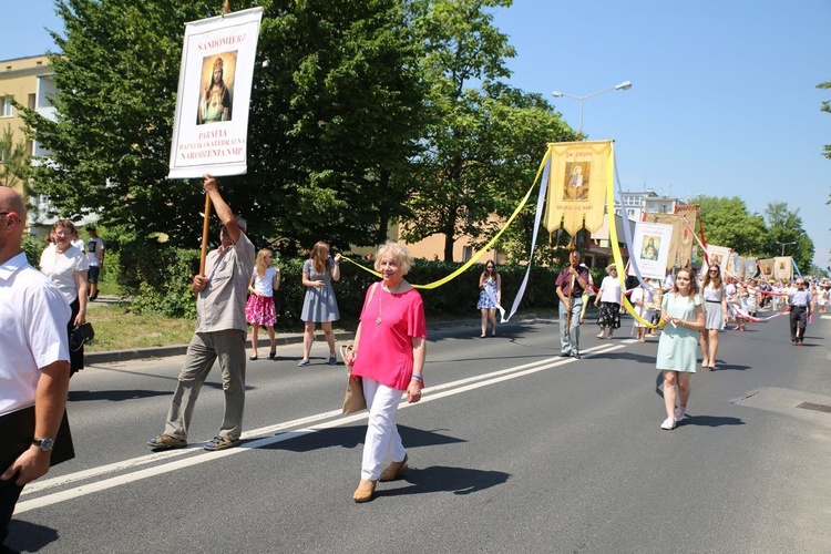 Procesja Bożego Ciała w Sandomierzu 