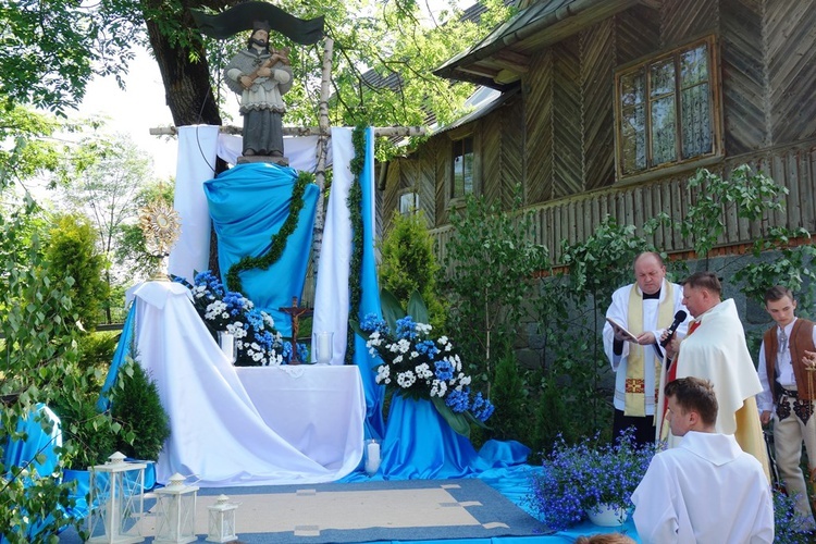 Boże Ciało w Poroninie 