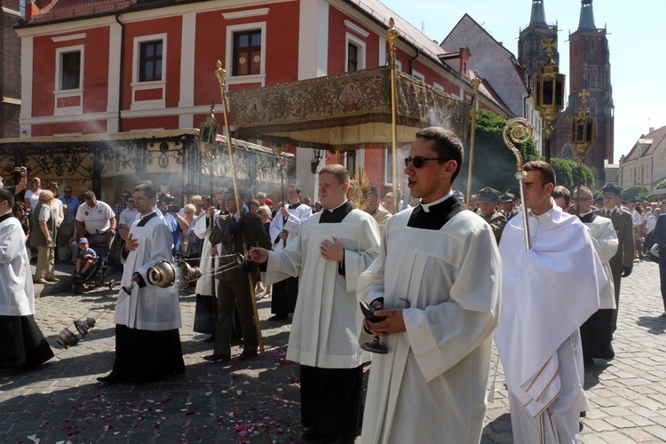 Centralna Procesja Bożego Ciała we Wrocławiu