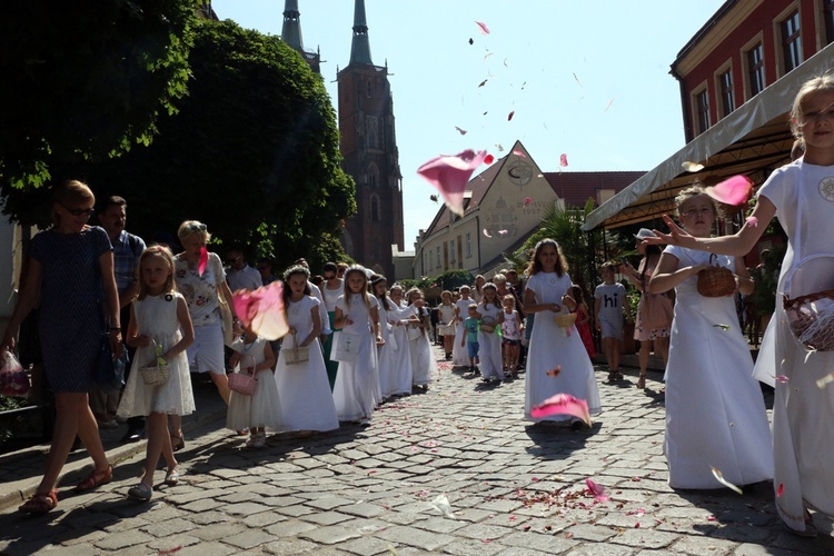 Centralna Procesja Bożego Ciała we Wrocławiu