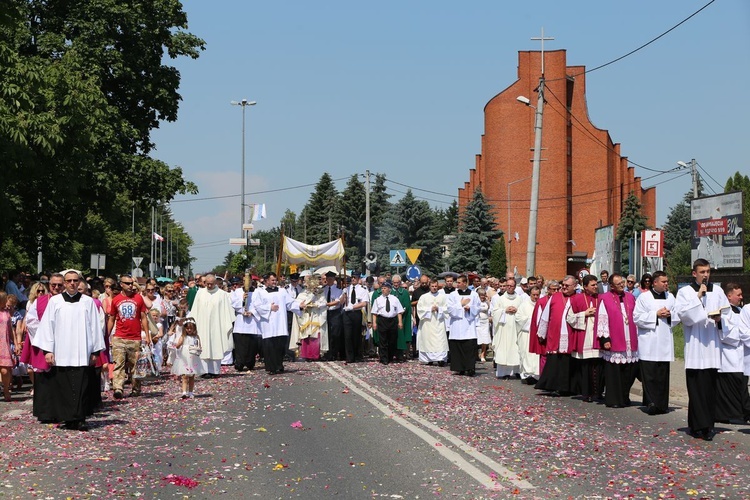 Procesja Bożego Ciała w Sandomierzu 