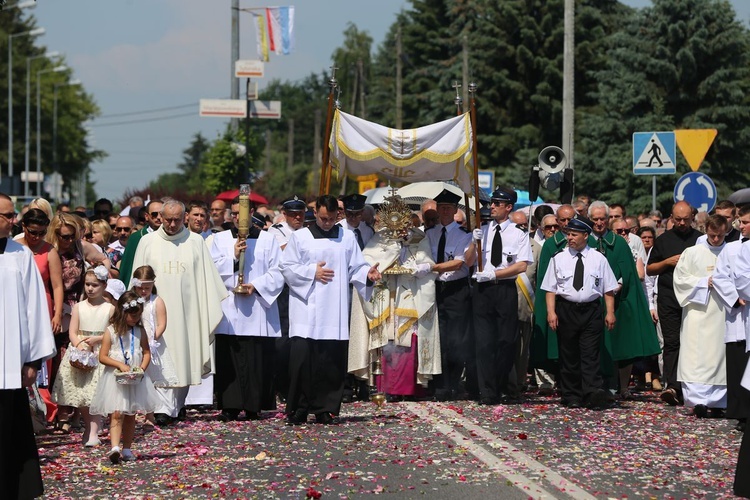 Procesja Bożego Ciała w Sandomierzu 