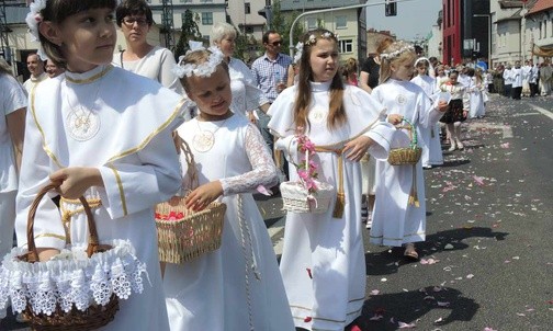 Boże Ciało w centrum Bielska-Białej