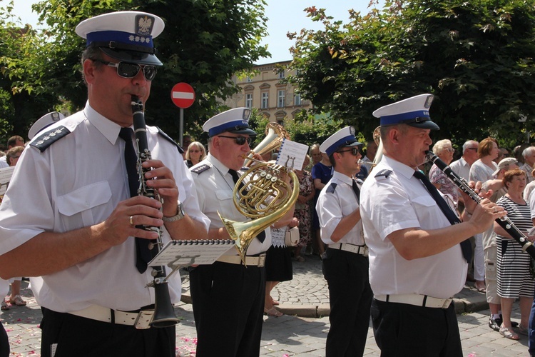 Msza św. i procesja Bożego Ciała w Ziębicach