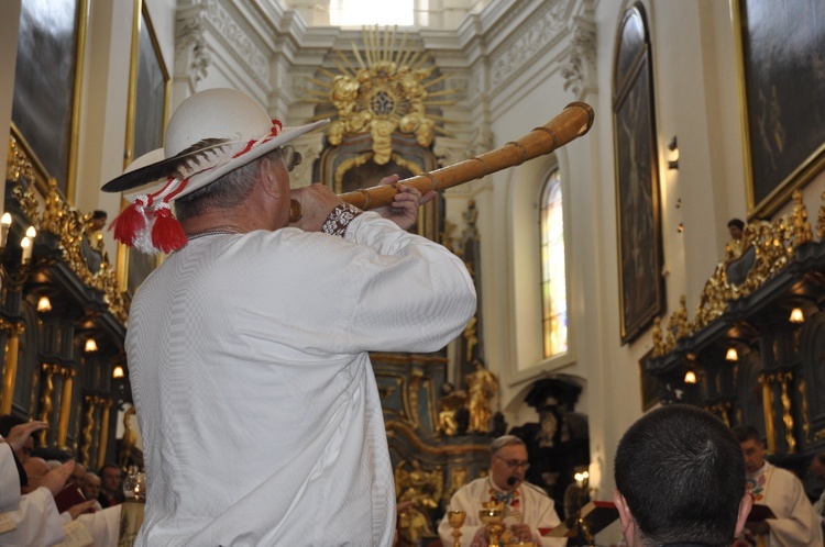 Boże Ciało w Łowiczu - Eucharystia