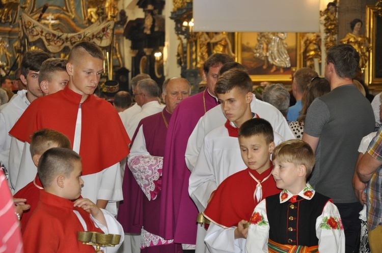 Boże Ciało w Łowiczu - Eucharystia